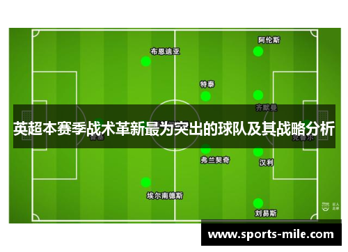 英超本赛季战术革新最为突出的球队及其战略分析
